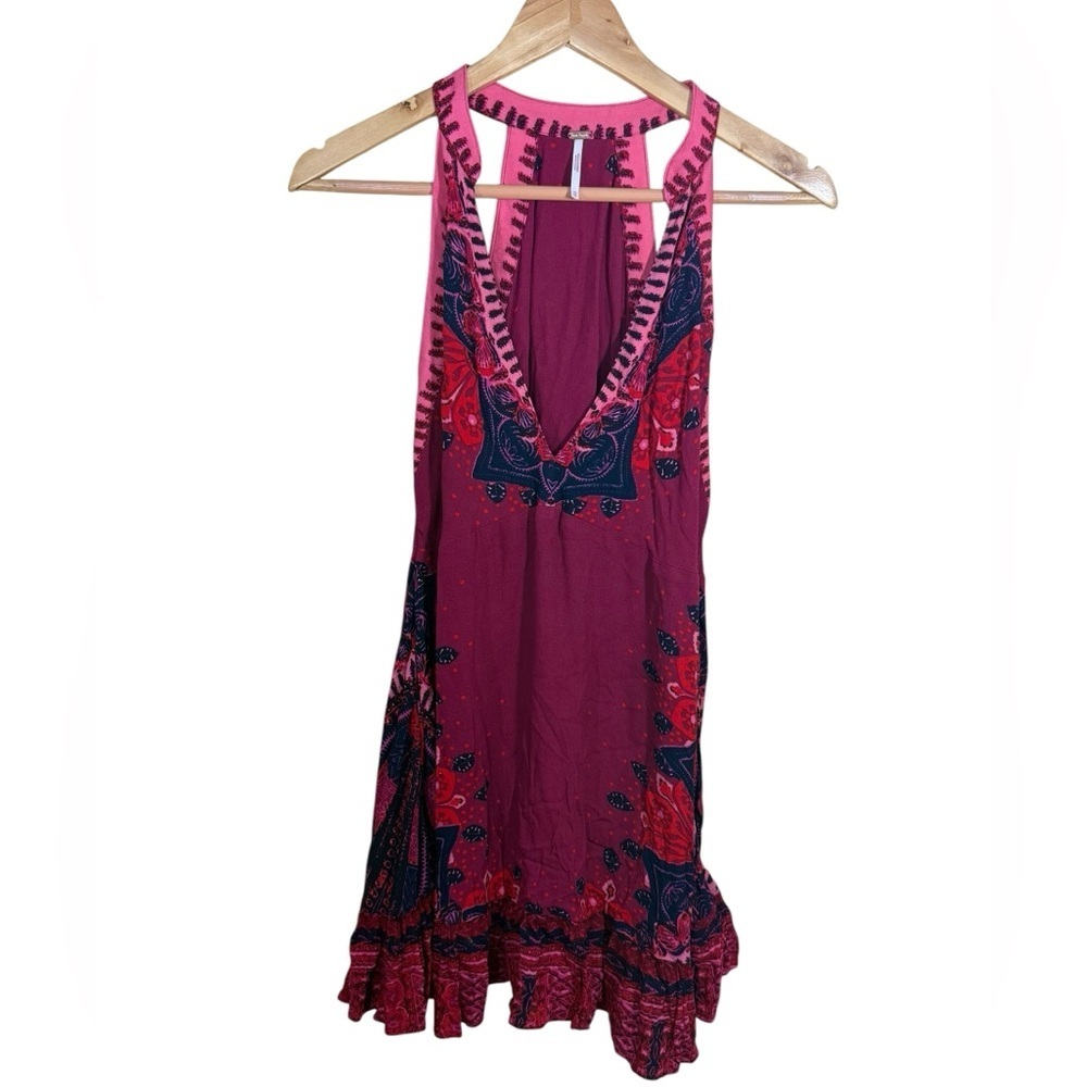 Free People Steal The Sun Flowy Sleeveless
Tunic Dress SzXsm Boho